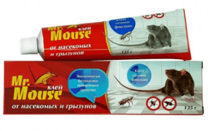 Mr.Mouse клей от грызунов 135 грамм